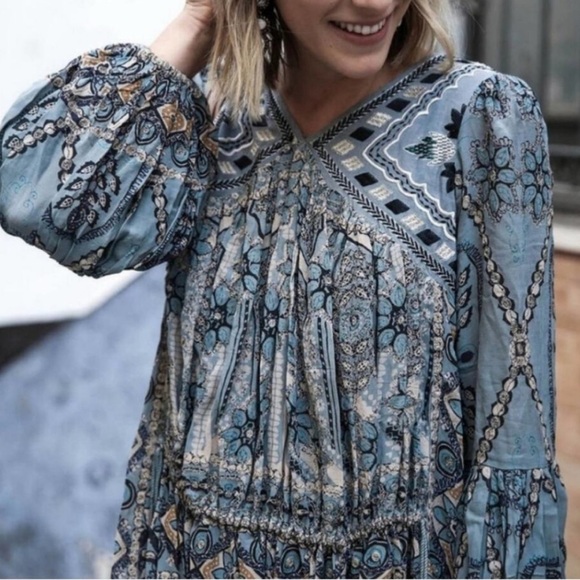 Free People Womens Pink City Dress - Picture 10 of 12